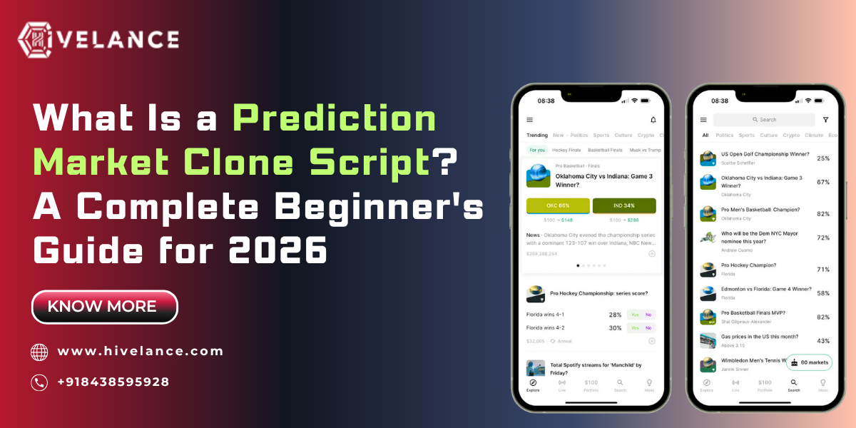 What is Prediction Market Clone Script: A Beginner's Guide For 2026